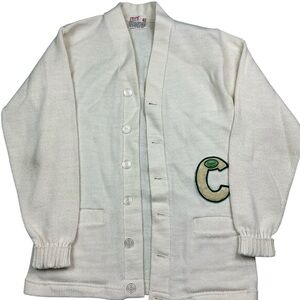 Vintage 70s Varsity Letterman’s sweater Coane Philadelphia USA adult medium
